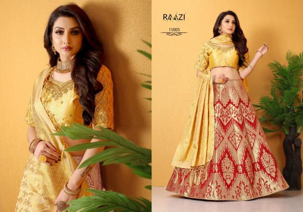 Rama Fashion Raazi Banarasi Lehenga 11005-11017 Series  