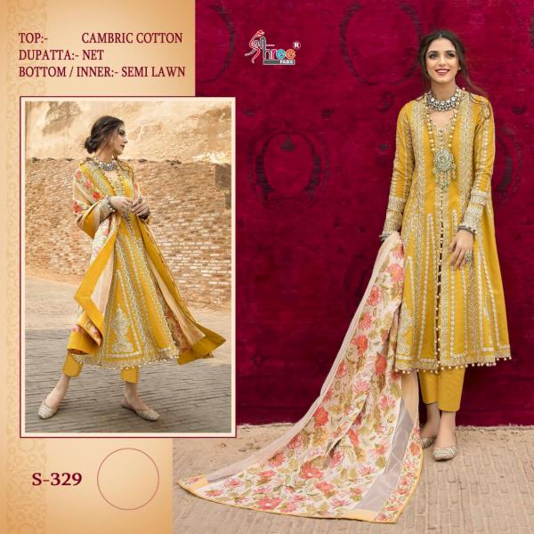 Shree Fab S-329 Cotton Designer Suits  