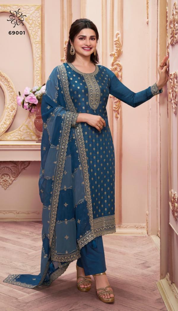 VINAY FASHION KULEESH SHRISTI DARK 69001-69004 