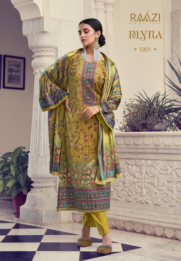 Rama Fashion Raazi Myra 1001-1006 Series 