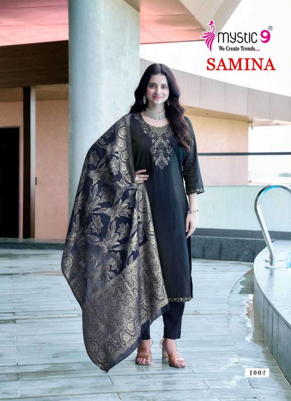 MYSTIC 9 SAMINA VOL-1 ROMAN SILK 1001-1008 SERIES 
