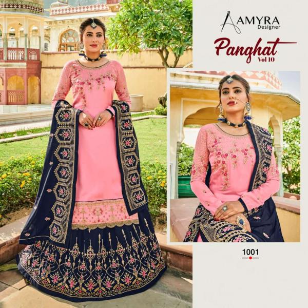 Amyra Designer Panghat Vol-10 1001-1006 Series  
