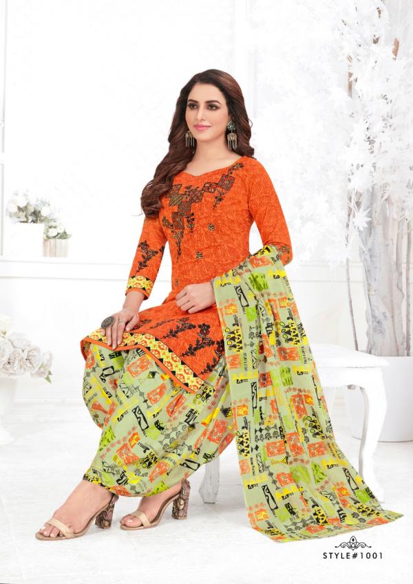 Trimurti Textile Anansah Patiyala Special 1001-1010 Series 