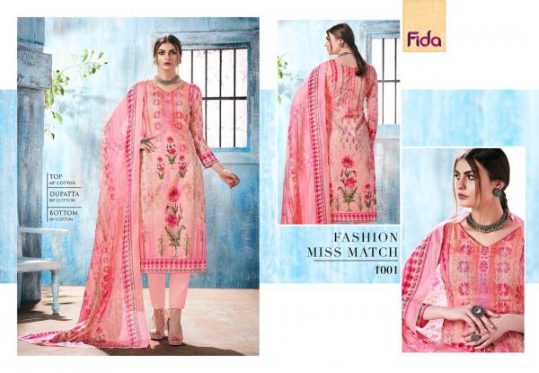 Fida Rukhsar New Summer Collection 1001-1006 Series 