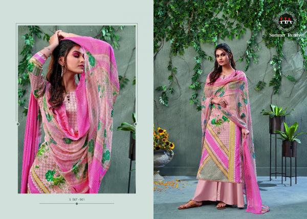 Harshit Fashion Summer Trendz 587-001 to 587-010 Series 