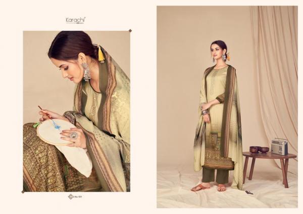 Kesar Karachi Prints Zara 101-108 Series  