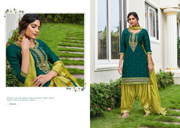 Kessi Fabrics Shangar By Patiyala House Vol-17 5541-5548 Series 