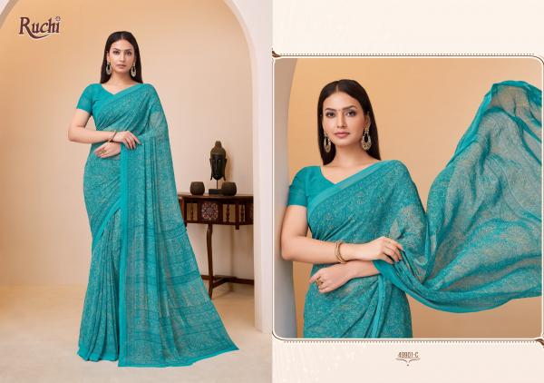 RUCHI SAREE RAGAA GEORGETTE