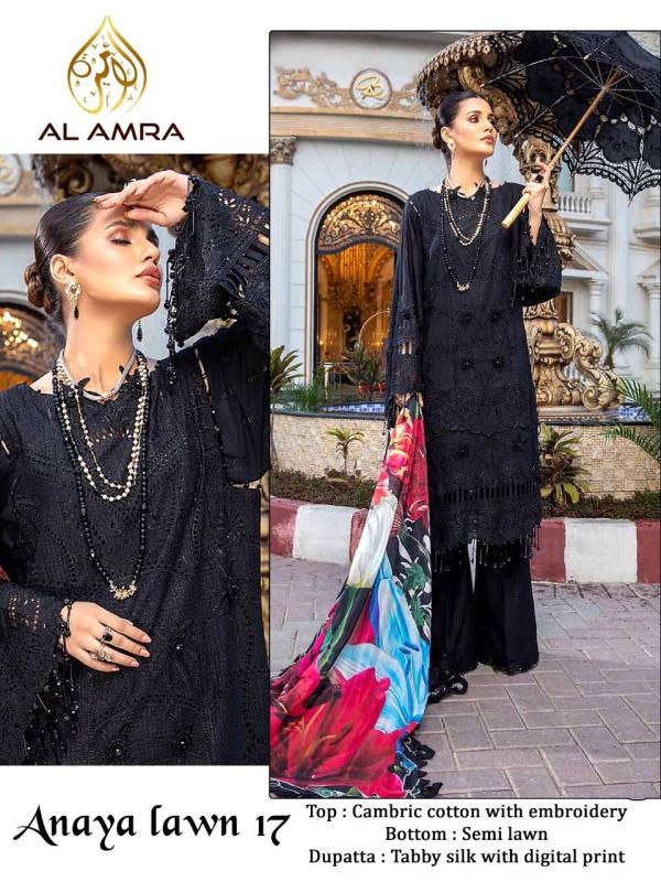 AL Amra Aanaya Lawn Chikankari Vol-2 17-19 Series  