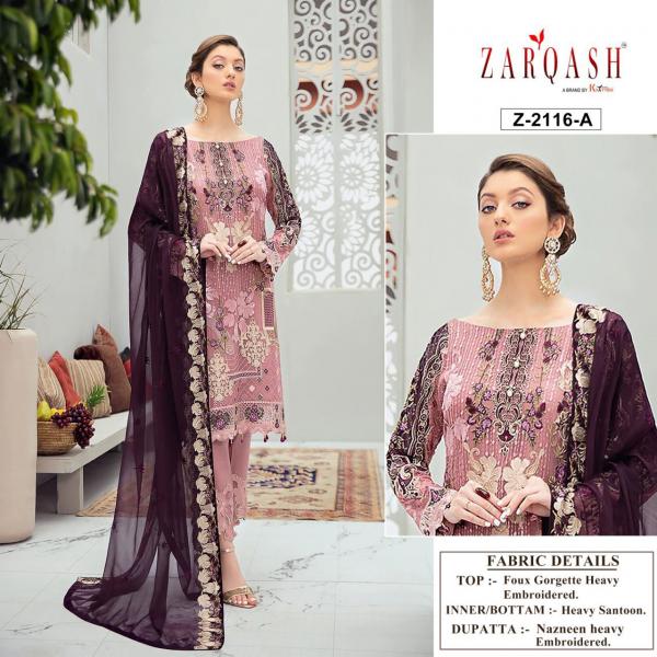Zarqash Ramsha Vol-12 Z-2116 Colors  