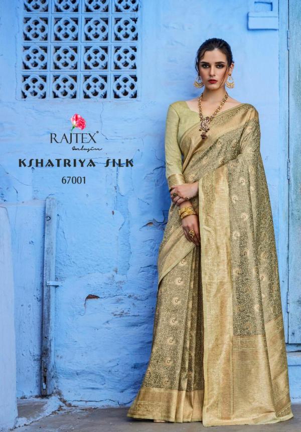 Rajtex Saree Kshatriya Silk 67001-67010 Series 