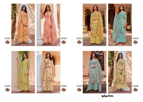 Shalika Fashion Shalika Vol-70 3401-3408 Series 