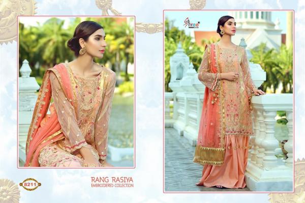 Shree Fabs Rang Rasiya Embroidery Collection 8211-8216 Series 