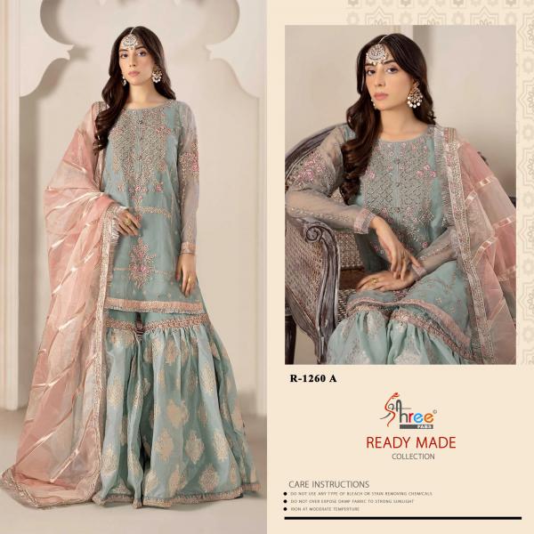 SHREE FAB READY MADE COLLECTION R-1260-A TO R-1260-D 