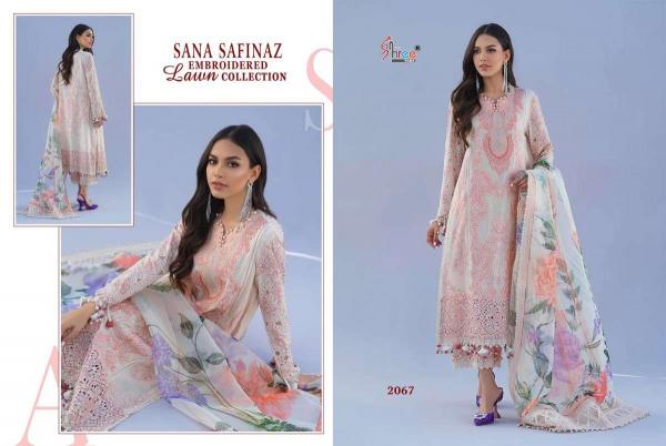 Shree Fab Sana Safinaz Embroidered Lawn Collection 2067-2072 Series  