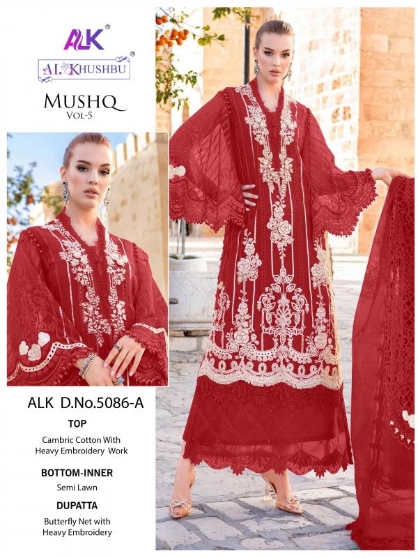 AL KHUSHBU MUSHQ VOL-5 5086-A TO 5086-D 