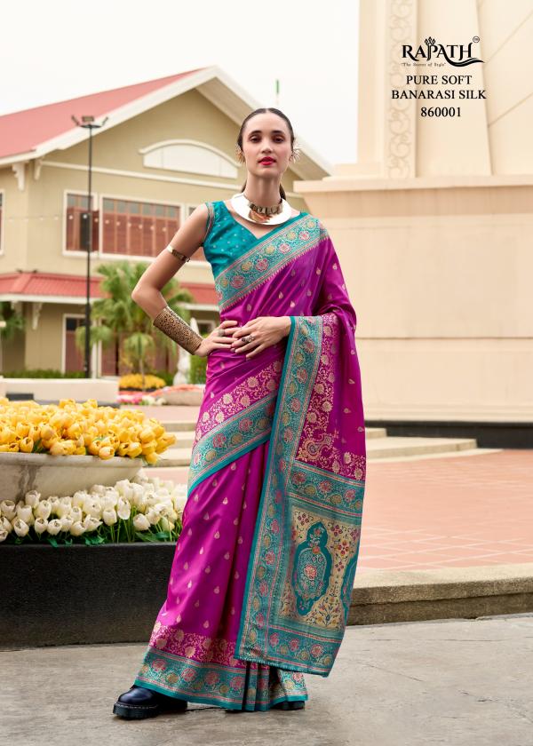 RAJPATH SOUNDARYA SILK 860001 TO 860008 