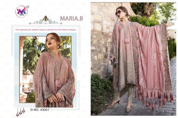 M3 Fashion Maria B 43001-43003 Series 