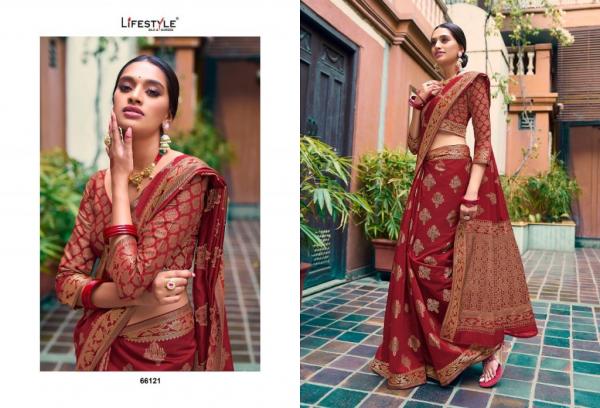 Lifestyle Saree Kabira 66121-66126 Series 