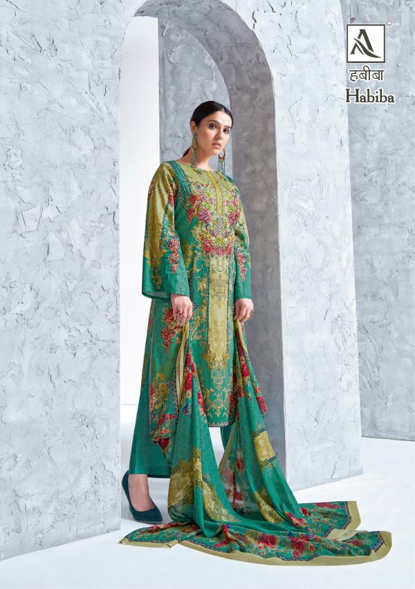 Alok Suit Habiba 1440-001 To 1440-008 Series 