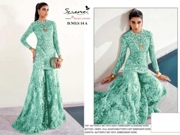 Serene Pakistani Suits S-14 Colors  