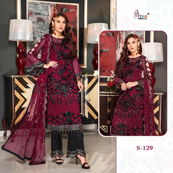 Shree Fabs S-129 Designer Salwar Kameez 