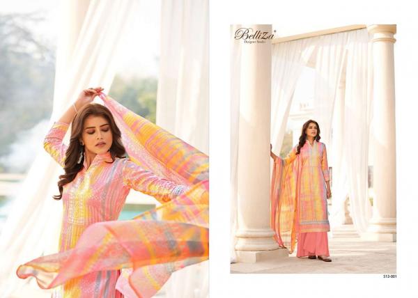 Belliza Designer Riwaaz 513-001 to 513-010 Series  