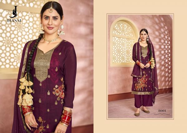 Jhansi Fashion Gurleen 8001-8006 Series 