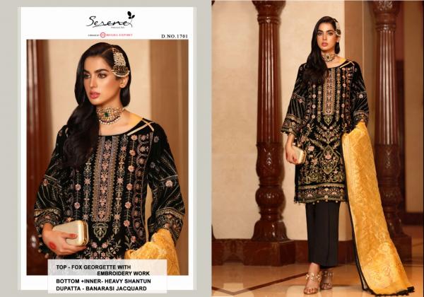 Serene Pakistani Suits Zarif 1701-1706 Series 