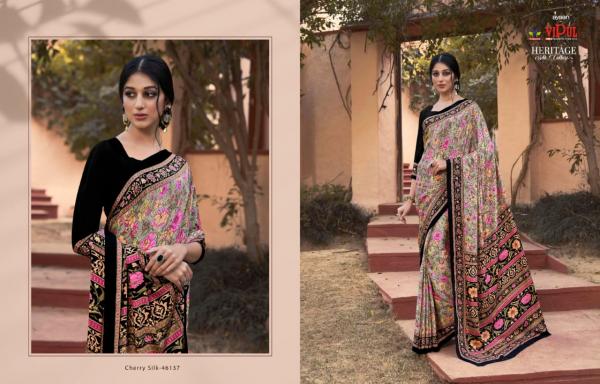 Vipul Fashion Heritage Silk 46137-46155 Series  