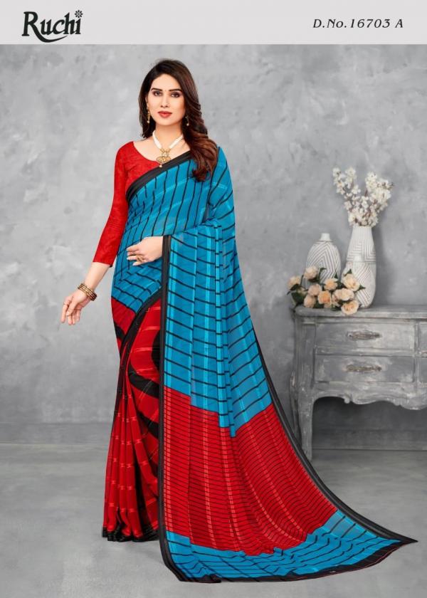 Ruchi Saree Vartika Silk 16703 Colors  
