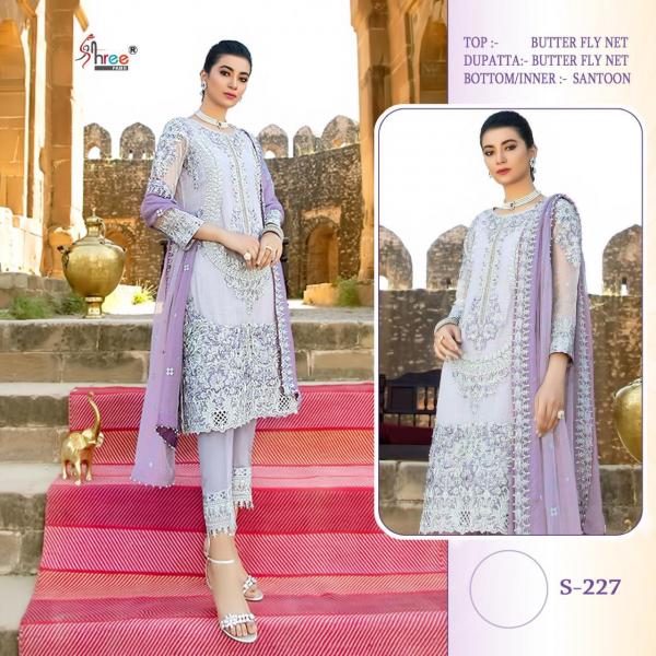 Shree Fabs S-227 Purple Designer Suits 