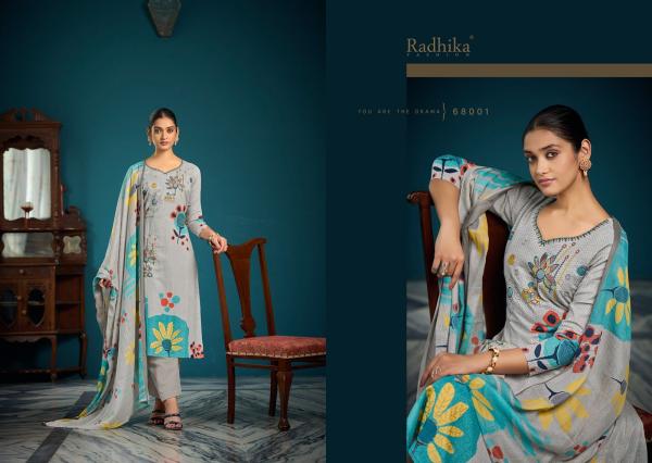 RADHIKA FASHION AZARA MEERA 68001 TO 68008 