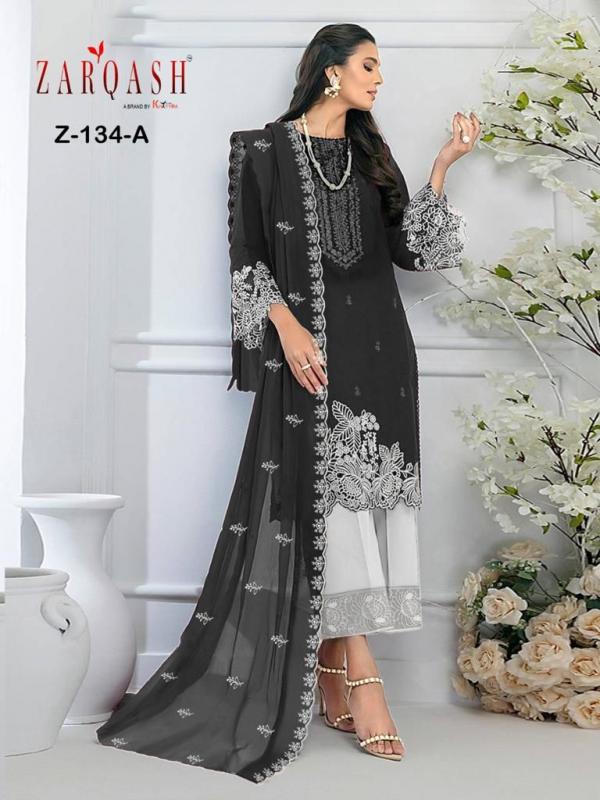 Zarqash Ready Made Collection Z-134 Colors  