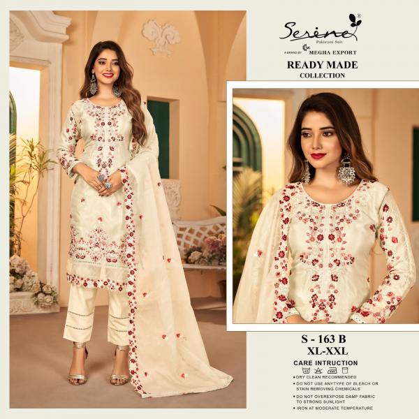 Serine Pakistani Suit Ready Made Collection S-163 Colors  