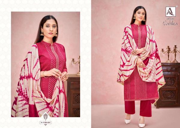 Alok Suit Vatika 1199-001 to 1199-008 Series 