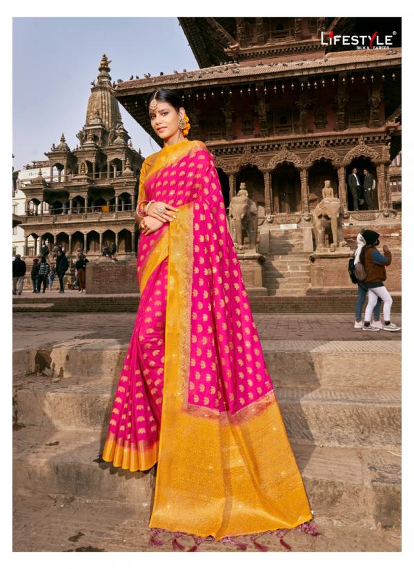 Lifestyle Saree Nimantran Vol-1 71661-71666 Series 