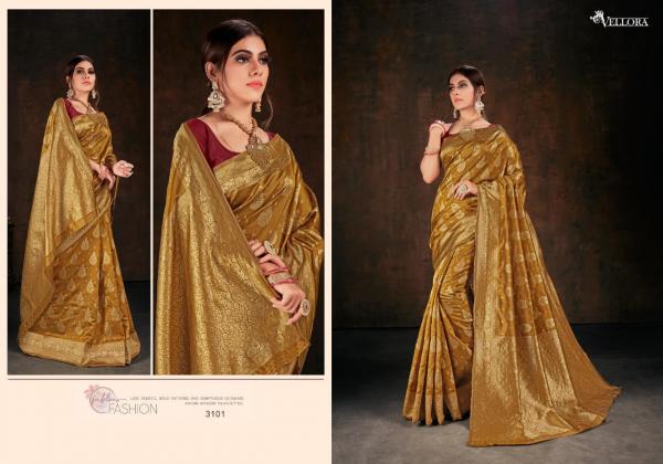 Vellora Saree Kara Silk Vol-21 3101-3104 Series 