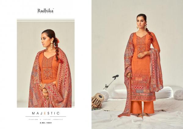 Radhika Fashion Azara Mussaret Vol-15 15001-15008 Series 