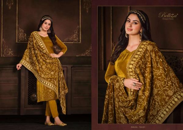 Belliza Designer Ranjha 738-001 to 738-005 Series  