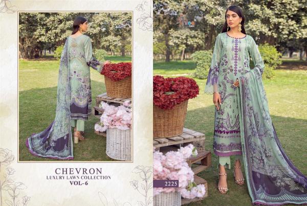 Shree Fab Chevron Luxury Lawn Collection 2225-2232 Series  