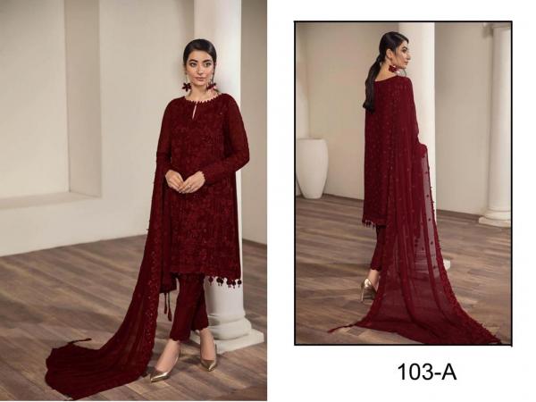 Pakistani Suits Alisha Vol-1 103 Colors  