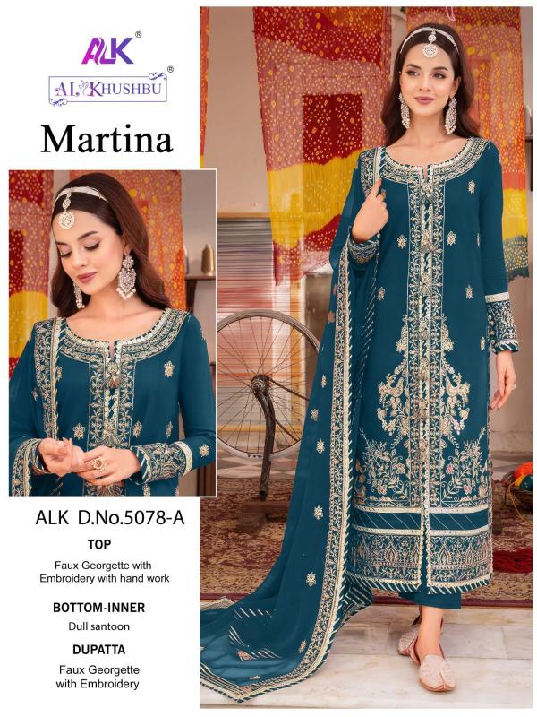 AL KHUSHBU MARTINA 5078-A TO 5078-C 