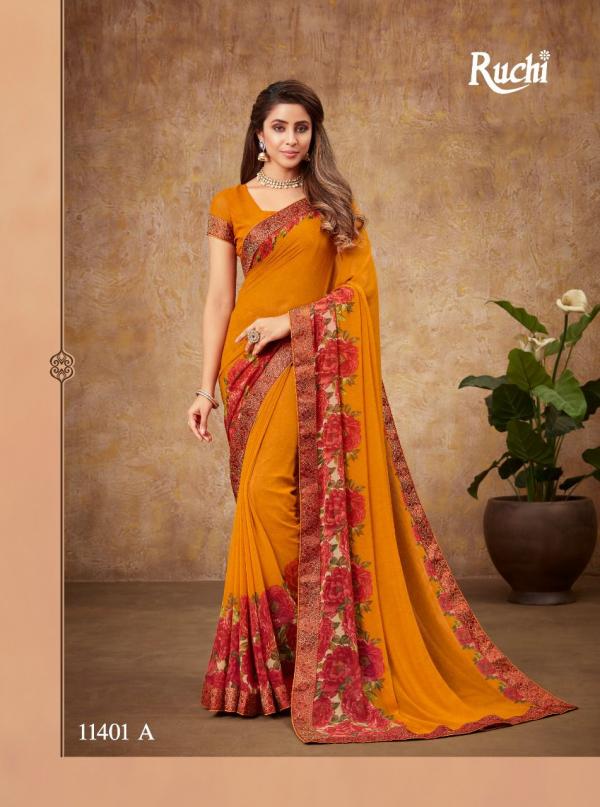 Ruchi Saree Naavya 11401-11404 Series  