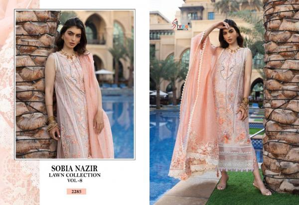 Shree Fab Sobia Nazir Lawn Collection Vol-8 2285-2290 Series  