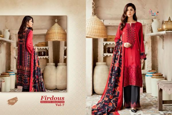 Shree Fabs Firdous Exclusive Collection Vol-7 1111-1117 Series  