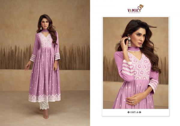 Vamika Fashion Aadhira Vol-5 1107 Colors  