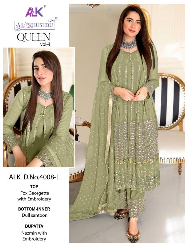 AL Khushbu Queen Vol-4 4008 New Colors