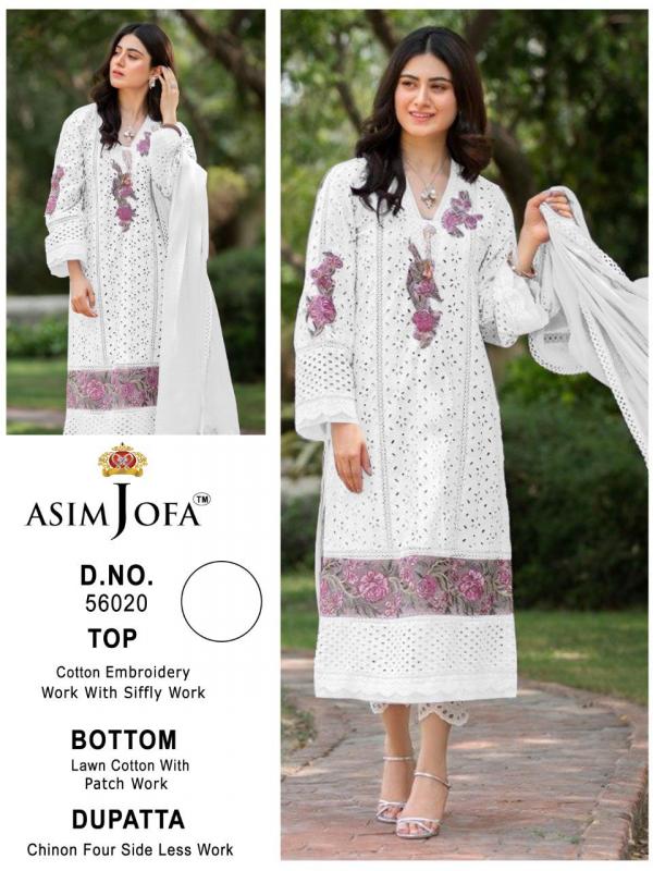 Asim Jofa Super Hit 56020 Dress Material  