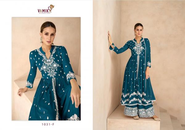 Vamika Fashion Lakhnavi Vol-6 Silver 1031 Colors  